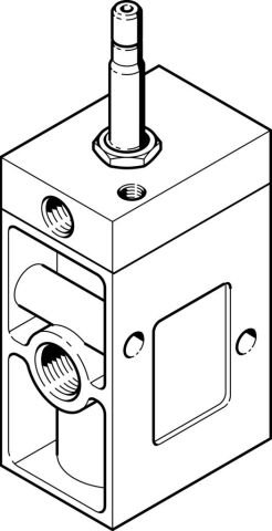 Festo 9981 MCH-3-1/2 Selenoid valf