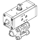 Festo 1810734 VZBA-1''-WW-63-T-22-F0405-V4V4T-PP30-R-90 Pnömatik aktuatörlü küresel vana