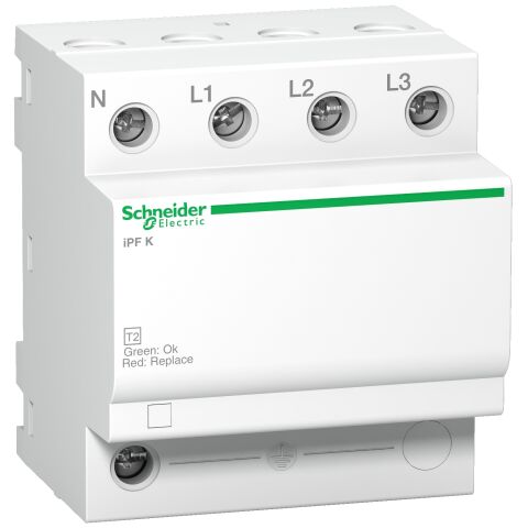 Schneider A9L15693 iPF K 20 Modüler Parafudr 3 Kutup + N 340V