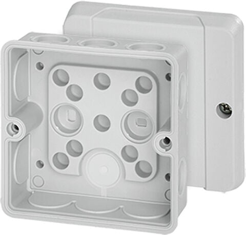 Hensel DE 9320 Z 88x88x47    Buat; IP55, IK07, PS, H/S F, FR, Elastik Membran, RAL 7035 (Gri)