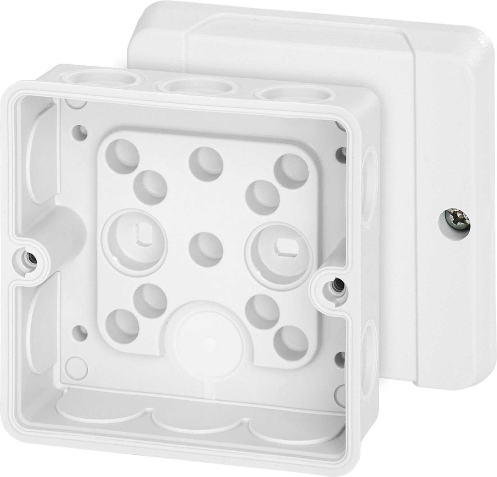 Hensel DE 9321 88x88x50    Buat; IP55, IK07, PS, H/S F, FR, Elastik Membran, RAL 9016 (Beyaz)