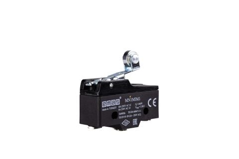 Emas MN1MIM1 Metal Kısa Kollu Makaralı 1CO MN1 Serisi Plastik Mini Switch