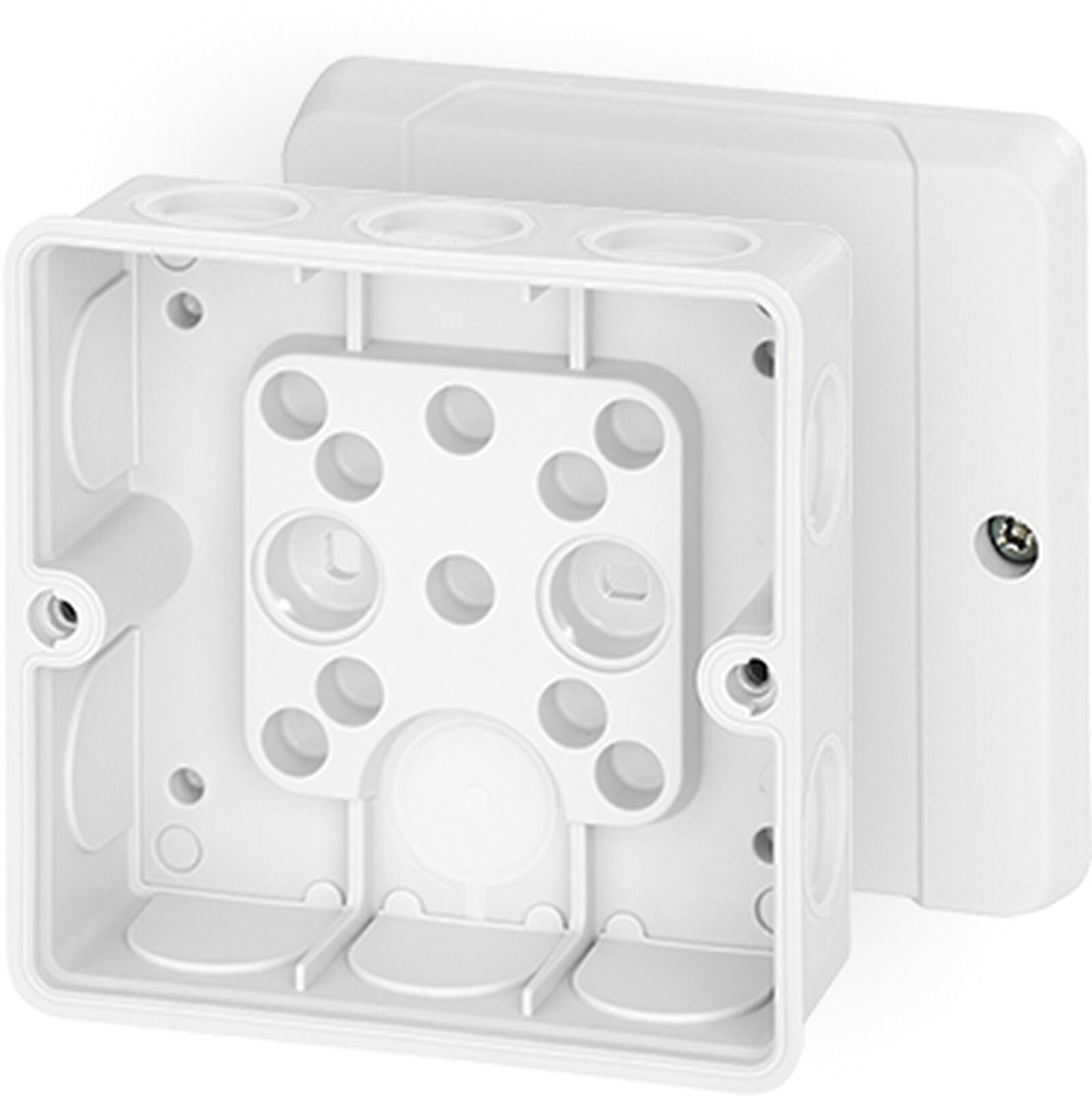 Hensel DE 9341 98x98x55    Buat; IP55, IK07, PS, H/S F, FR, Elastik Membran, RAL 9016 (Beyaz)