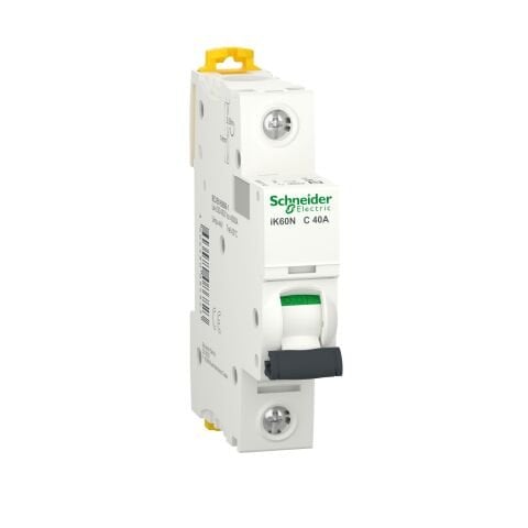 Schneider Electric A9K24140 Minyatür Devre Kesici - İk60N - 1 Kutup - 40 A - C Eğrisi
