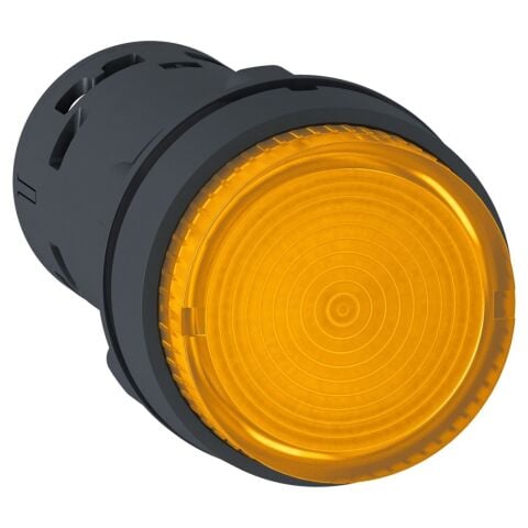 Schneider Electric XB7NW35B1 Işıklı buton LEDli Ø 22 - turuncu 1NA