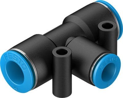 Festo 153136 Qst-10-8 Push-İn T-Connector
