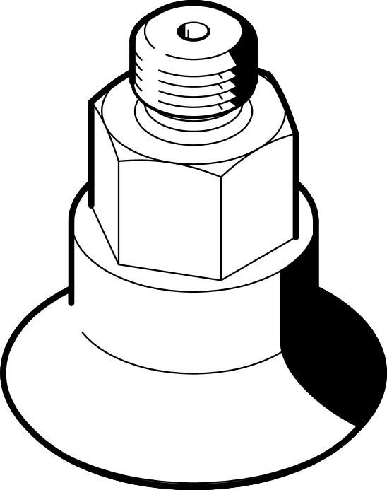 Festo 525972 ESS-40-GT-M6 Vantuz