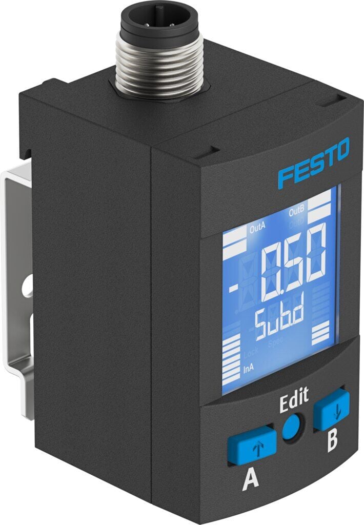 Festo 8001235 SPAU-V1R-W-G18FD-L-PNLK-PNVBA-M8U basınç sensörü