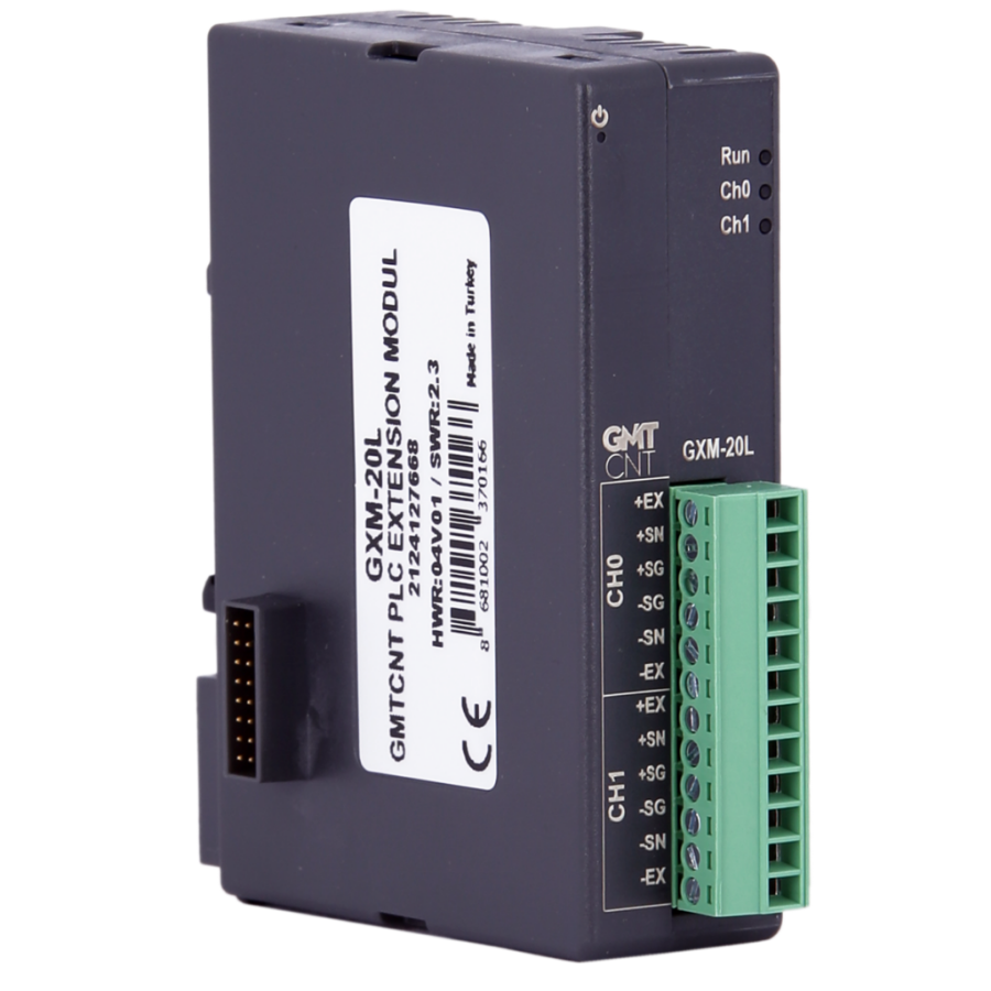 GMTCNT GXM-20L 2 Loadcell Giriş Plc Genişleme Modülü