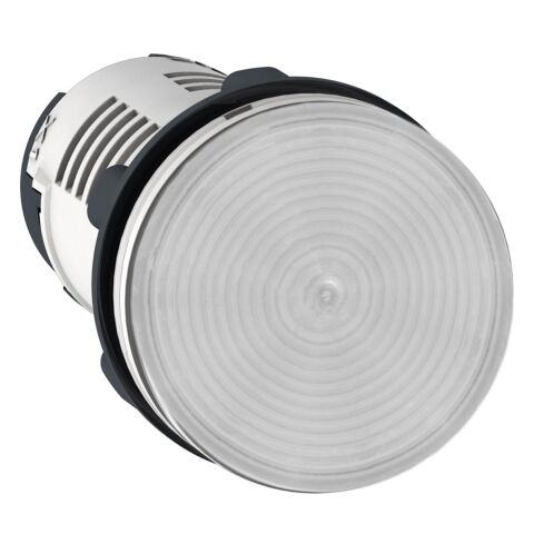 Schneider Electric XB7EV07BP Yuvarlak sinyal lambası Ø 22 - renksiz - entegre LED - 24 V