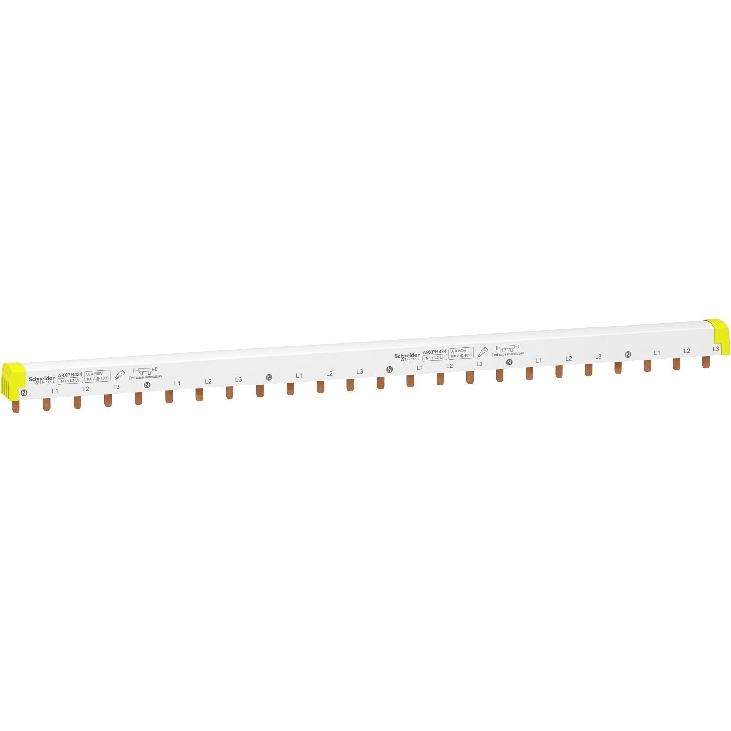 Schneider Electric A9XPH424 Acti 9 Comb Busbar 4 Kutup 24 Modül