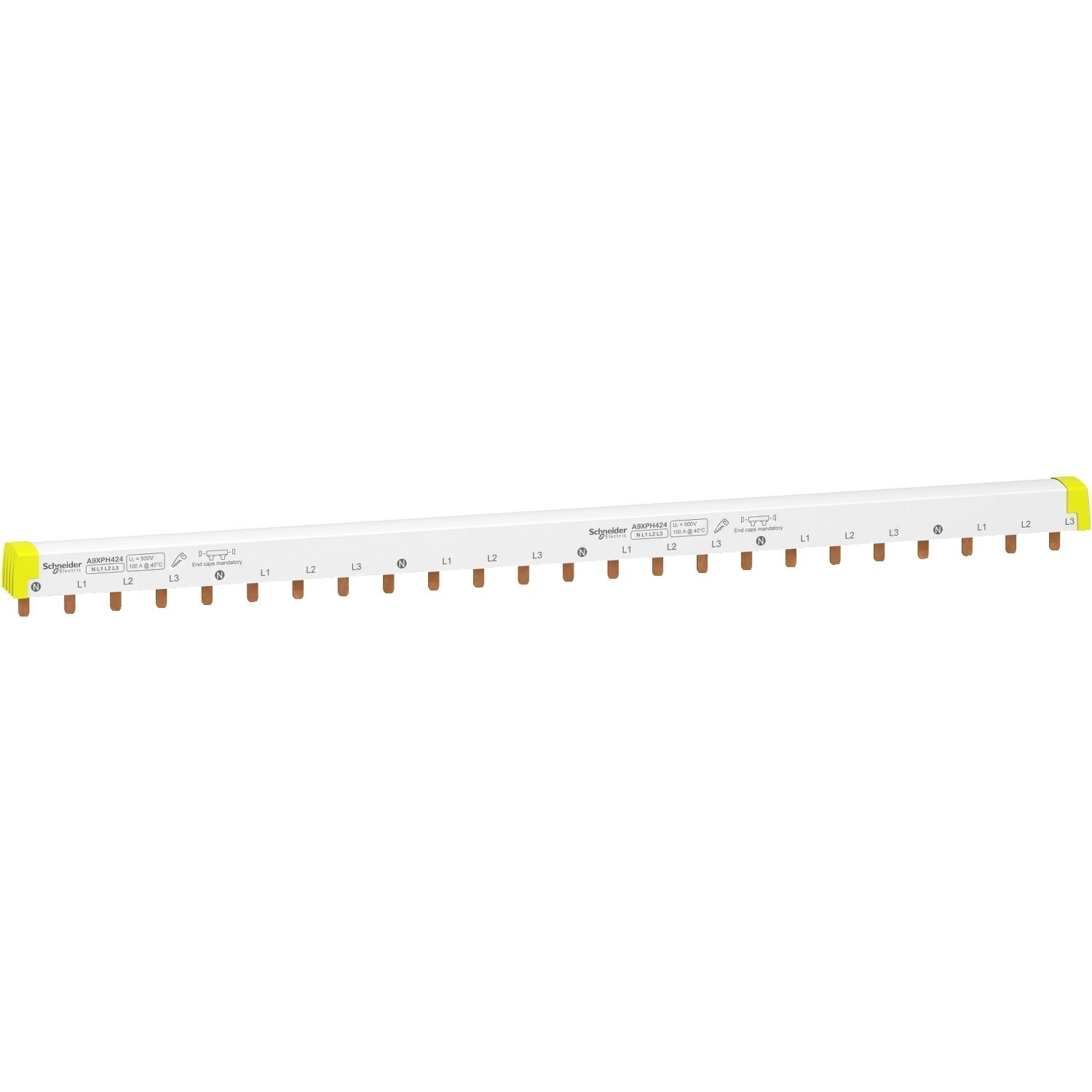 Schneider Electric A9XPH424 Acti 9 Comb Busbar 4 Kutup 24 Modül