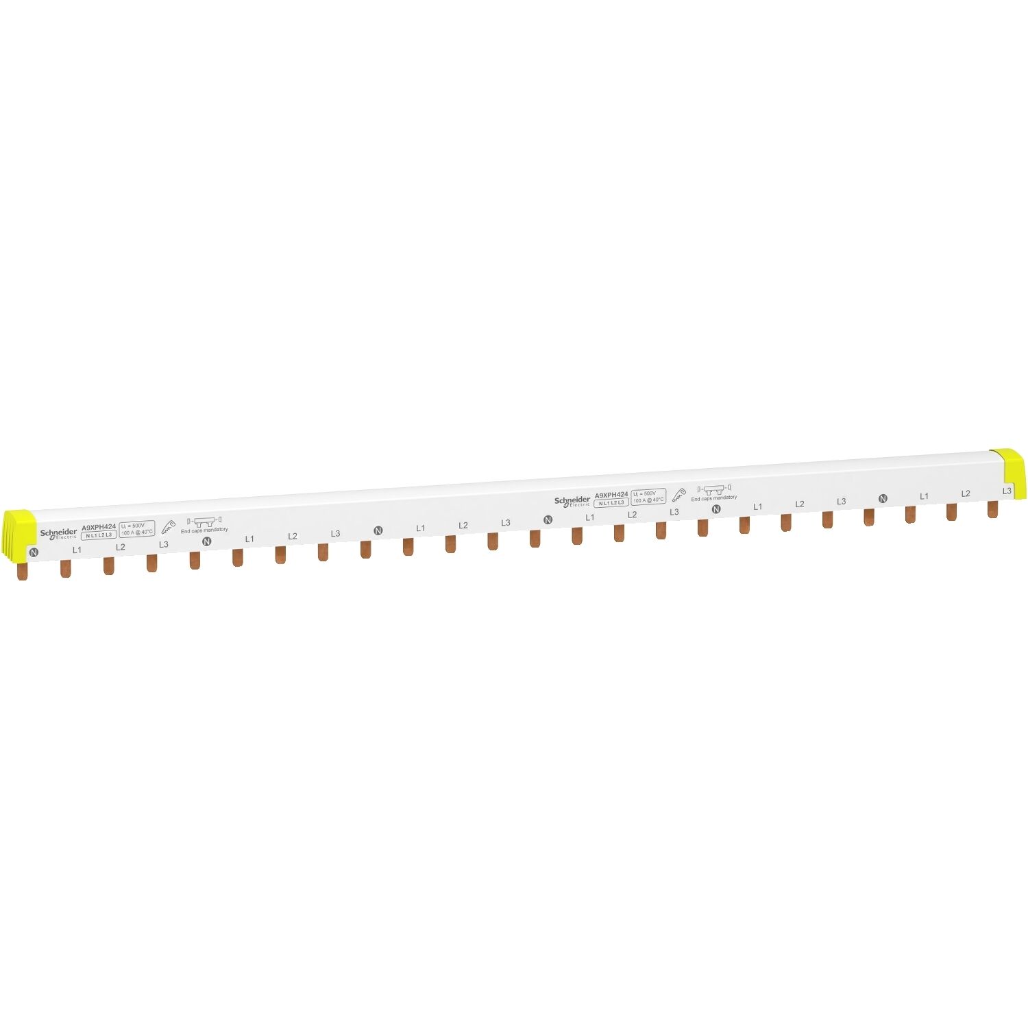 Schneider Electric A9XPH424 Acti 9 Comb Busbar 4 Kutup 24 Modül