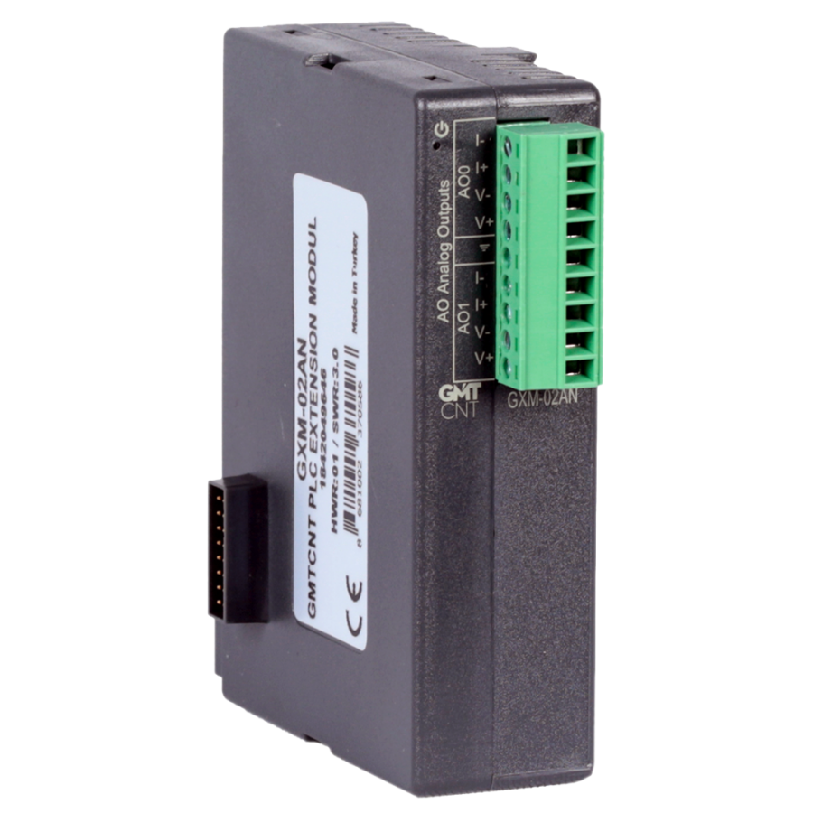 GMTCNT GXM-02AN 0-10VDC 2 Kanal Analog Çıkış Modülü