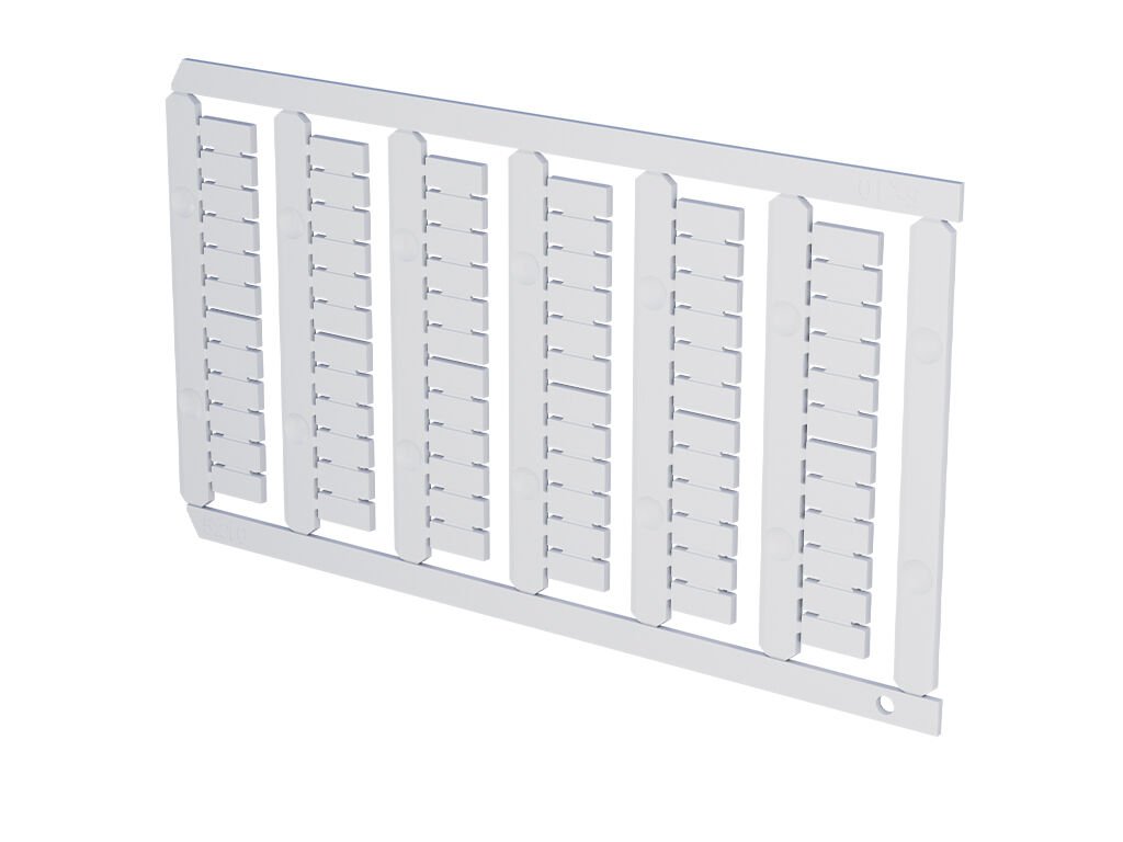 Klemsan 811750-D-NS 5x10 Polikarbonat Etiket (Beyaz)