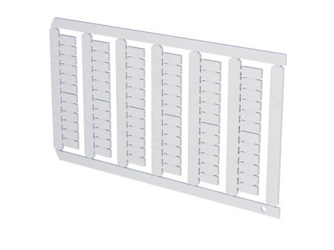 Klemsan 811750-D-NS 5x10 Polikarbonat Etiket (Beyaz)