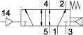 Festo 573808 VUWG-L10-M52-R-M5 Pnömatik valf