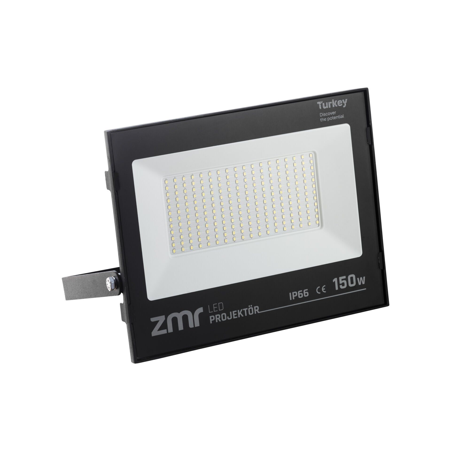 Zmr 150W Si̇yah Kasa Slim Led Projektör