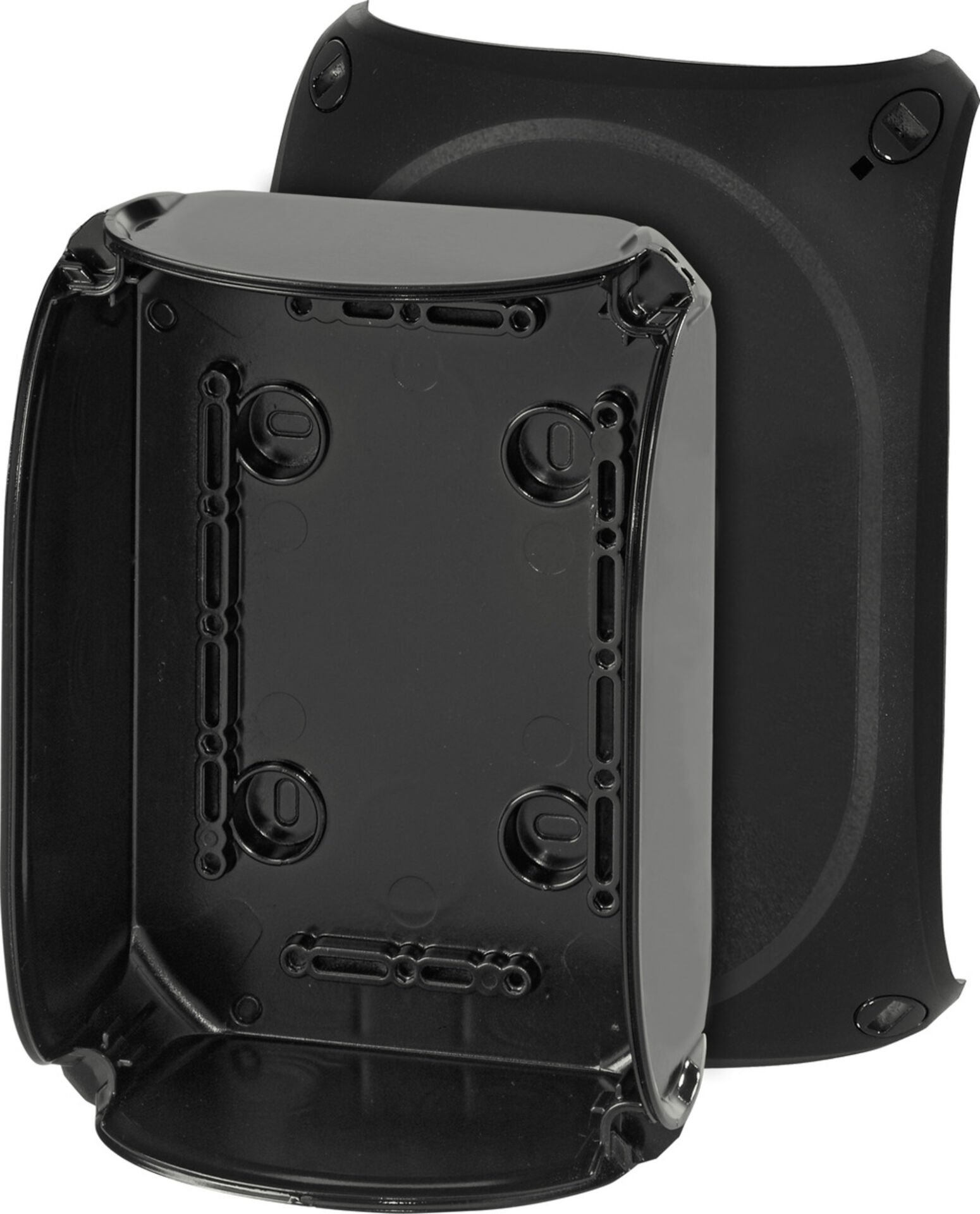 Hensel KF 1000 C 180x130x77    Harici Ortam Buatı; IP66/67-IP69, IK09, PC-GFS, H/S F, FR, UV, Düz Kenarlı, RAL 9011 (Siyah)
