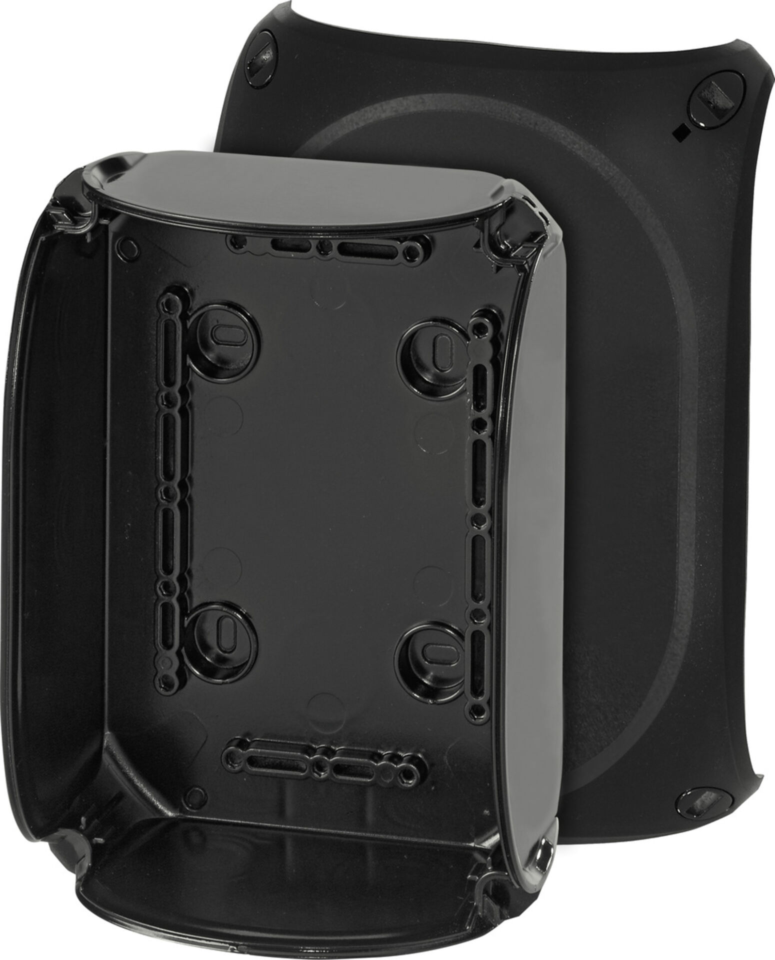 Hensel KF 1000 C 180x130x77    Harici Ortam Buatı; IP66/67-IP69, IK09, PC-GFS, H/S F, FR, UV, Düz Kenarlı, RAL 9011 (Siyah)