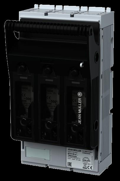 Jean Müller KETO-00-3/F 160A NH00 Yük Ayırıcı