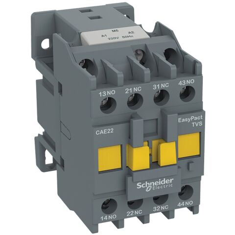 Schneider Electric CAE31B5 Easypact Tvs Kontrol Rölesi - 3 Na + 1 Nk <= 690 V - 24 Vac