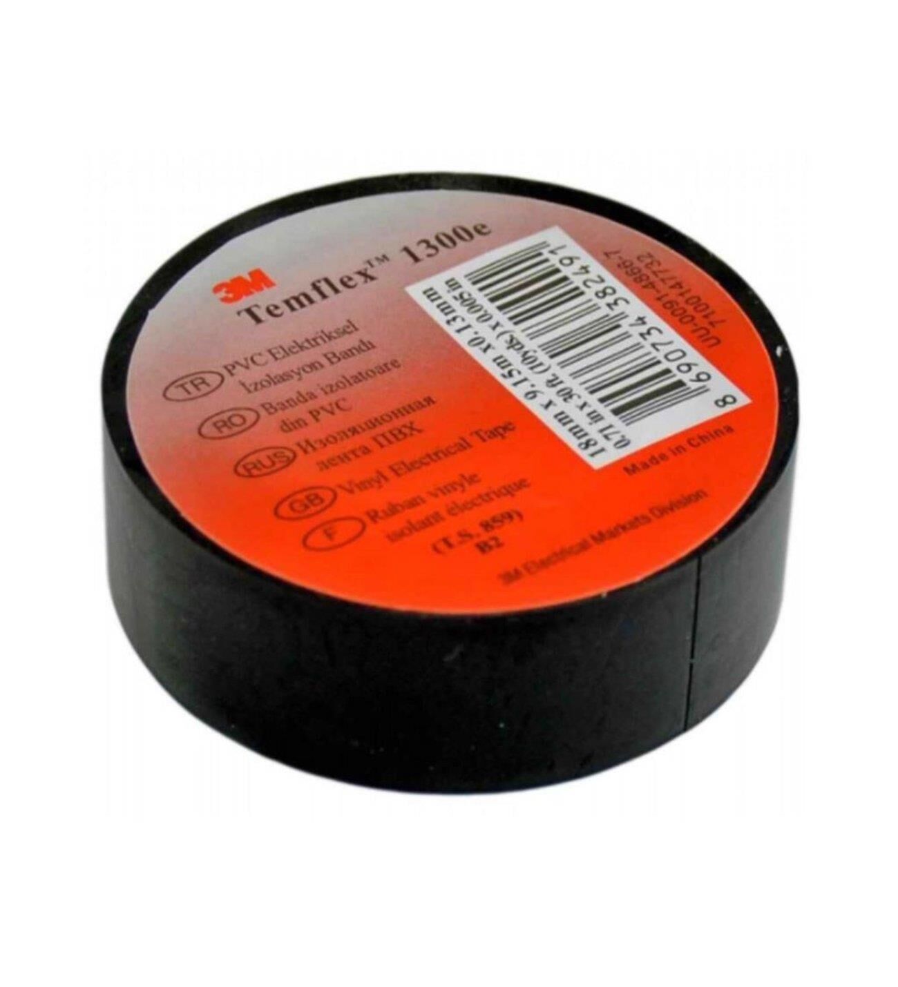 3M İzole Bant Siyah 10X19mm