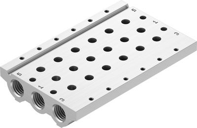 Festo 566622 Vabm-L1-14S-G14-6 Manifold Rail