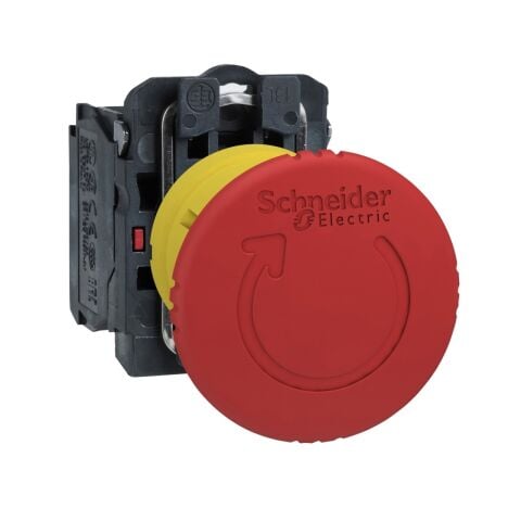 Schneider Electric XB5AS8442 Acil Durdurma Kırmızı