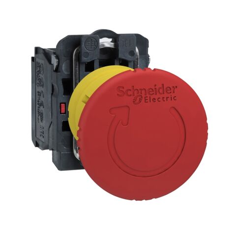 Schneider Electric XB5AS8442 Acil Durdurma Kırmızı