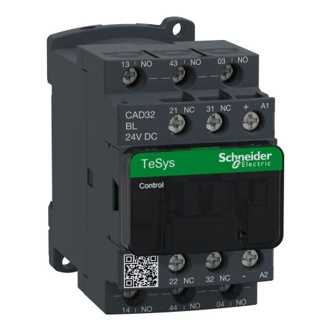 Schneider Electric CAD32BL- Yardımcı Kontaktör 3NO+2NC 690V - 24V DC