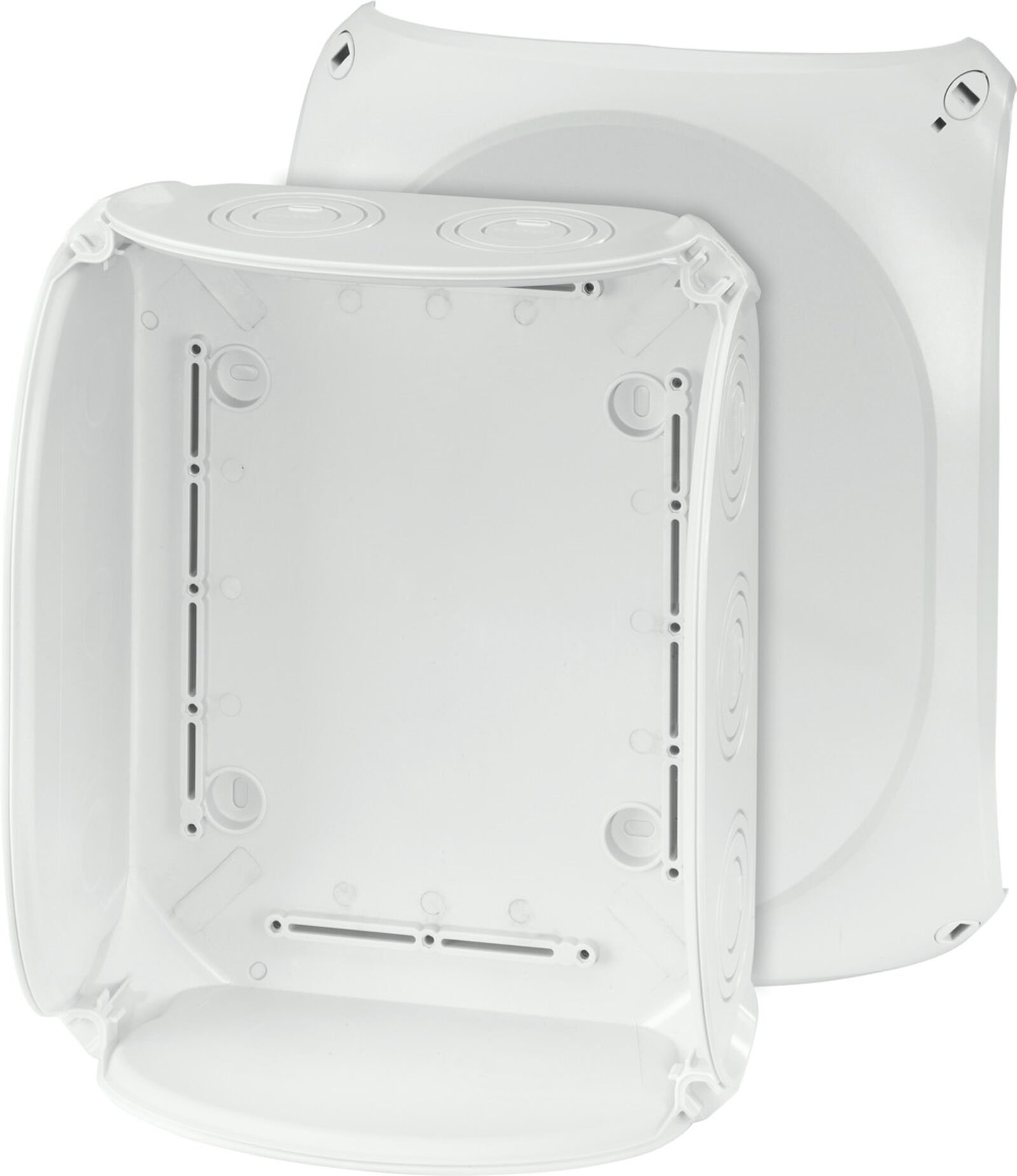 Hensel KF 2500 G 255x205x112    Harici Ortam Buatı; IP66/67-IP69, IK09, PC-GFS, H/S F, FR, UV, Kırmalı Tip (Rakor Gerektirir), RAL 7035 (Gri)