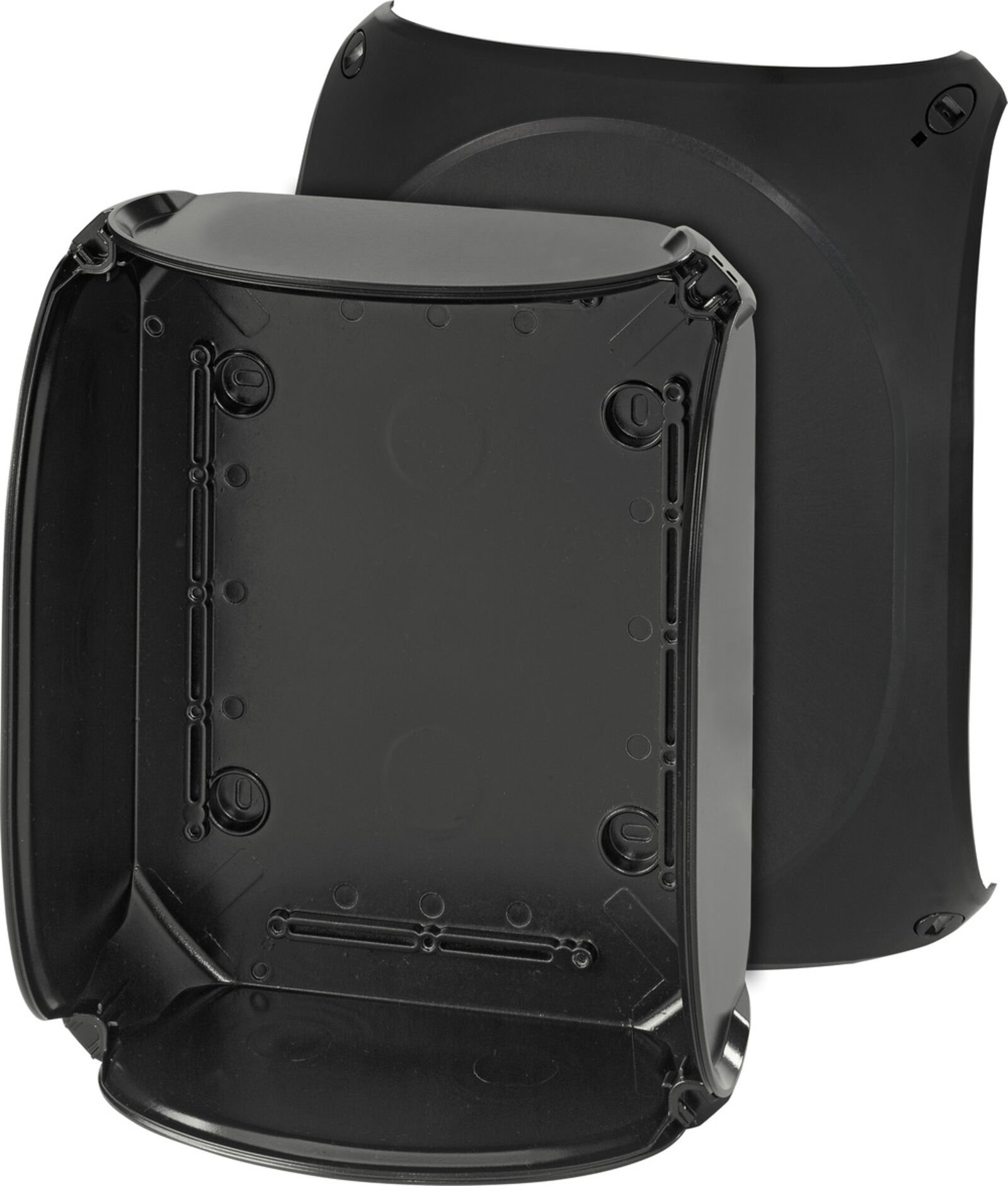 Hensel KF 2500 C 255x205x112    Harici Ortam Buatı; IP66/67-IP69, IK09, PC-GFS, H/S F, FR, UV, Düz Kenarlı, RAL 9011 (Siyah)