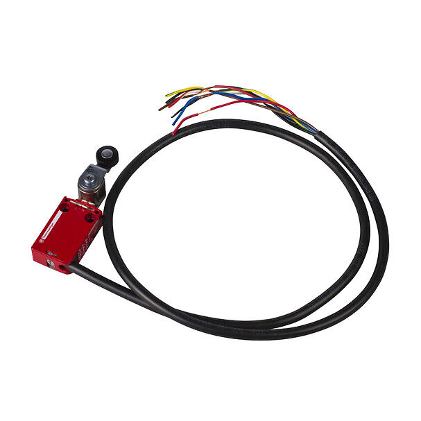 Telemecanique Sensors XCSM3915L1 Güvenlik Nihayet Şalteri Xcsm - Metal - Döner Kol - 2 Nk + 1 Na - Kablo 1 M