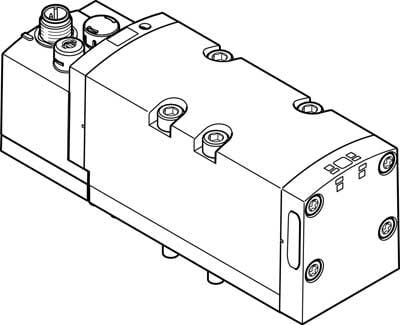 Festo 566993 VSVA-B-M52-AD-D2-1R5L Selenoid valf