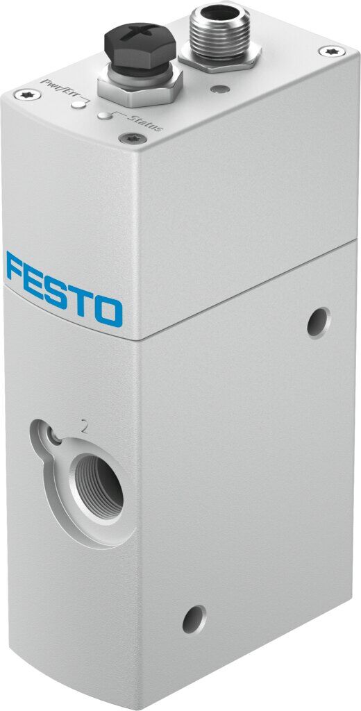 Festo 8041714 VPCF-6-L-8-G38-6-V1-E-EX2 Oransal akış kontrol valfi