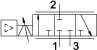Festo 8041714 VPCF-6-L-8-G38-6-V1-E-EX2 Oransal akış kontrol valfi