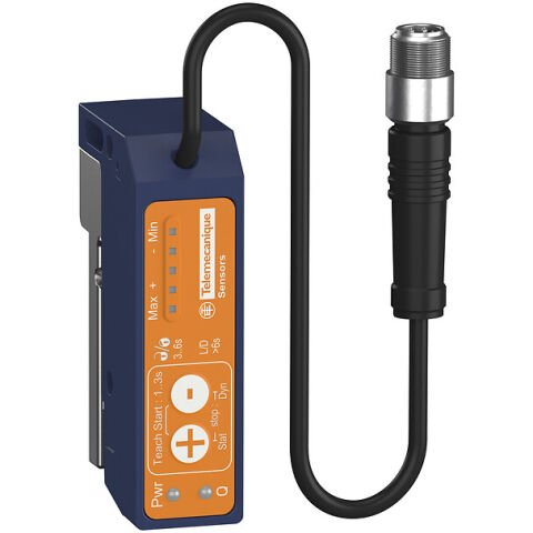 Telemecanique Sensors XUVU04M3BL02M12 Ultrasonik Çatal 37mm SN 3mm İtme/Çekme Pigtail 20cm Konnektör M12