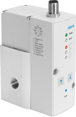 Festo 571291 VPPM-8L-L-1-G14-0L10H-V1N-S1 Oransal basınç regülatörü