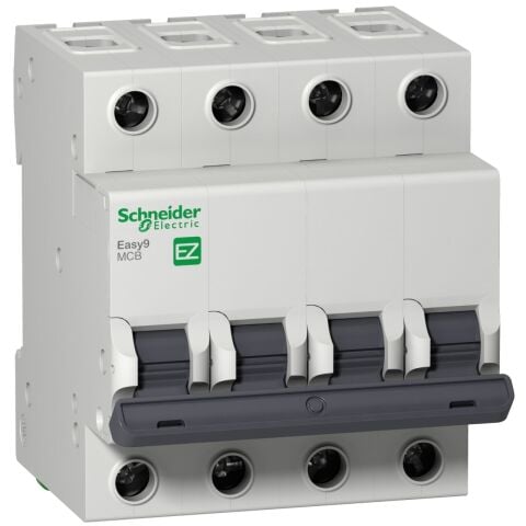 Schneider Electric EZ9F43440 Easy9 4P 40A, 3kA C Eğrisi Otomatik Sigorta