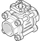 Festo 1686641 VZBA-11/4''-GG-63-T-22-F0405-V4V4T Küresel vana