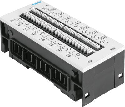Festo 572607 Cpx-L-8De-8Da-16-Kl-3Pol Input/Output Module