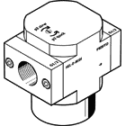 Festo 165079 HEL-3/8-D-MIDI Çalıştırma valfi