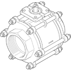 Festo 1686654 VZBA-4''-GG-63-T-22-F10-V4V4T Küresel vana