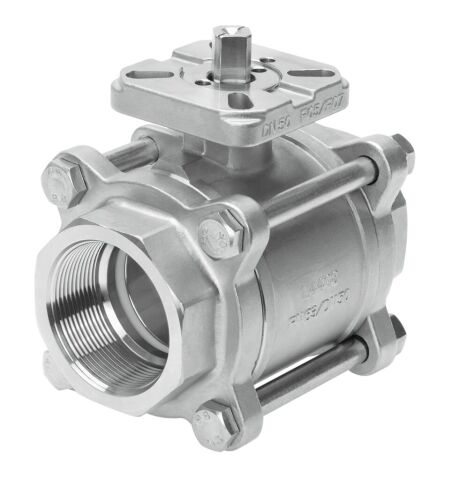 Festo 1686646 VZBA-2''-GG-63-T-22-F0507-V4V4T Küresel vana
