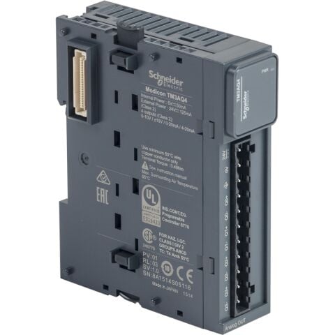 Schneider Electric TM3AQ4 MODUL TM3-4 Analog Çıkış
