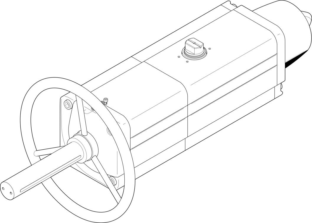 Festo 8005060 DAPS-0720-090-RS2-F12-MW Döner aktüatör