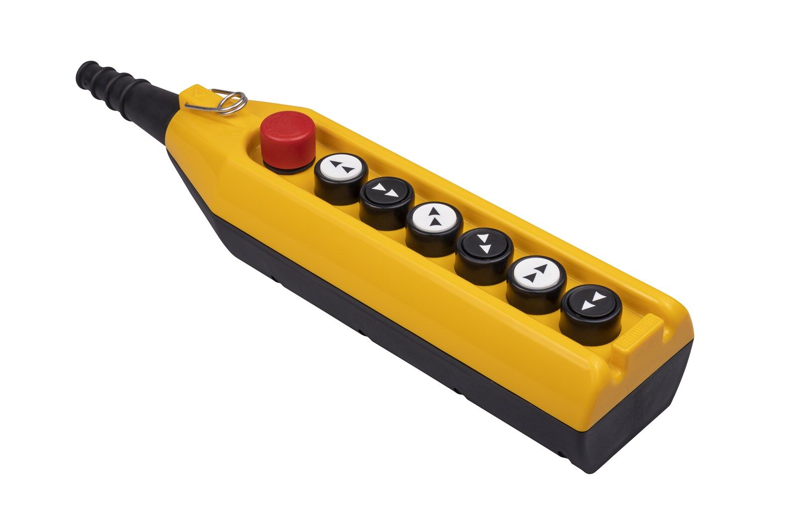 Emas PV7E30B444 PV Serisi 7 Gözlü Çift Hızlı 1NC Acil Stoplu Vinç Kumanda Kutusu