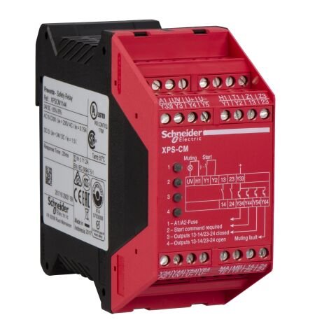 Schneider XPSCM1144 Modül Xps-Cm - Tekli Işın Fotoelektrik Sensörleri - 24 V Dc