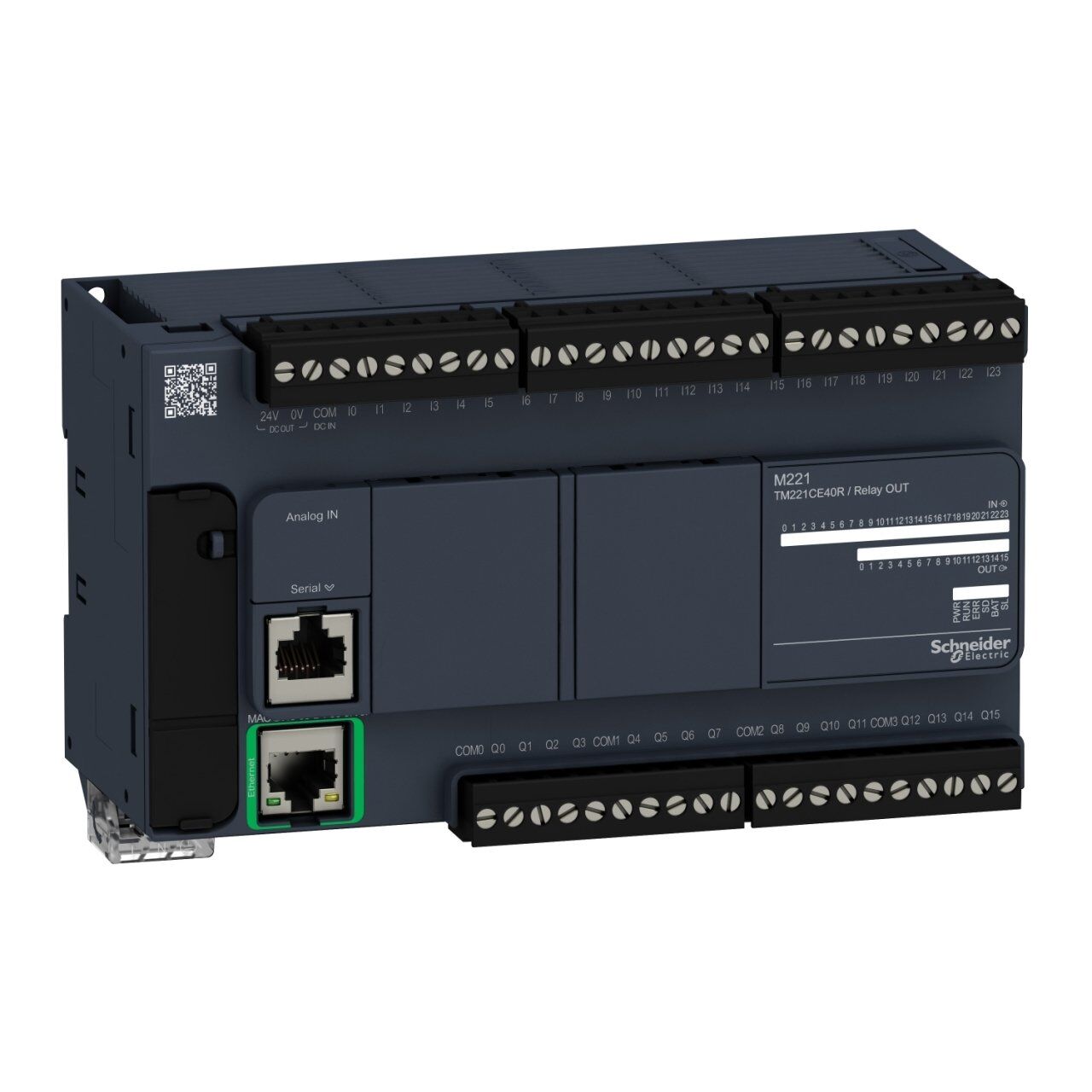 Schneider Electric TM221CE40R Kontrolör M221 40 GÇ rölesi Ethernet